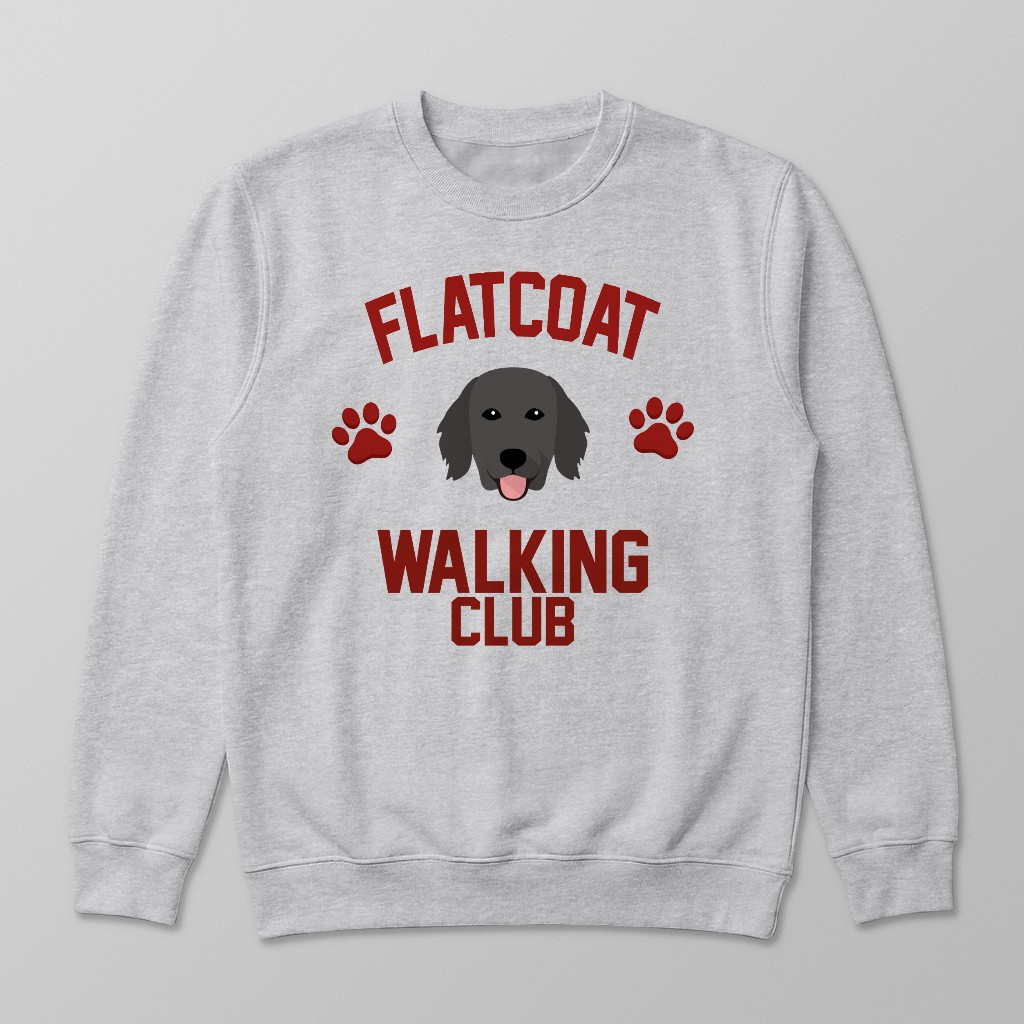 Walking Club: Personalized {breedFullName} Sweatshirt