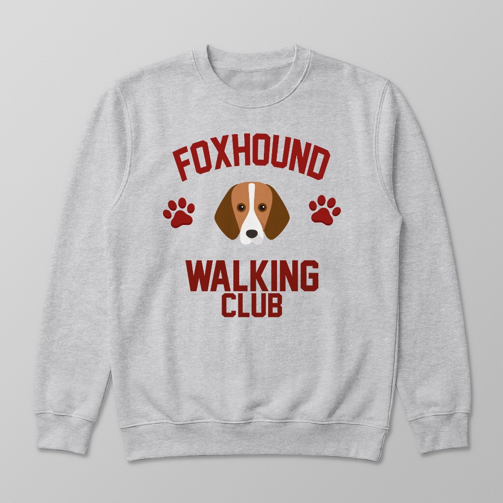 Walking Club: Personalized {breedFullName} Sweatshirt