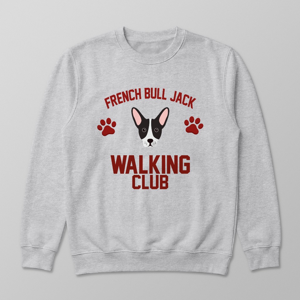 Walking Club: Personalized {breedFullName} Sweatshirt