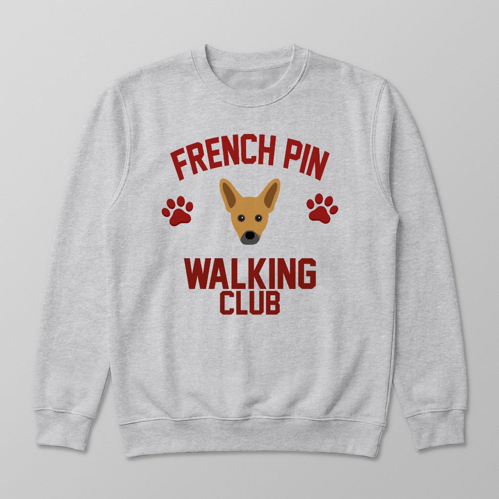 Walking Club: Personalized {breedFullName} Sweatshirt