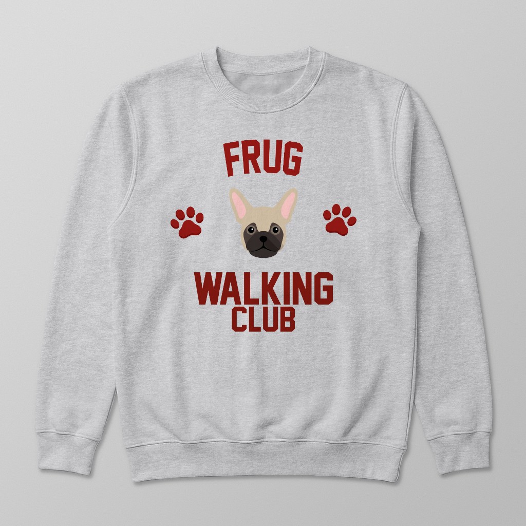 Walking Club: Personalized {breedFullName} Sweatshirt