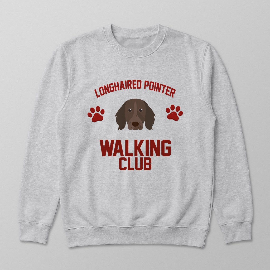 Walking Club: Personalized {breedFullName} Sweatshirt