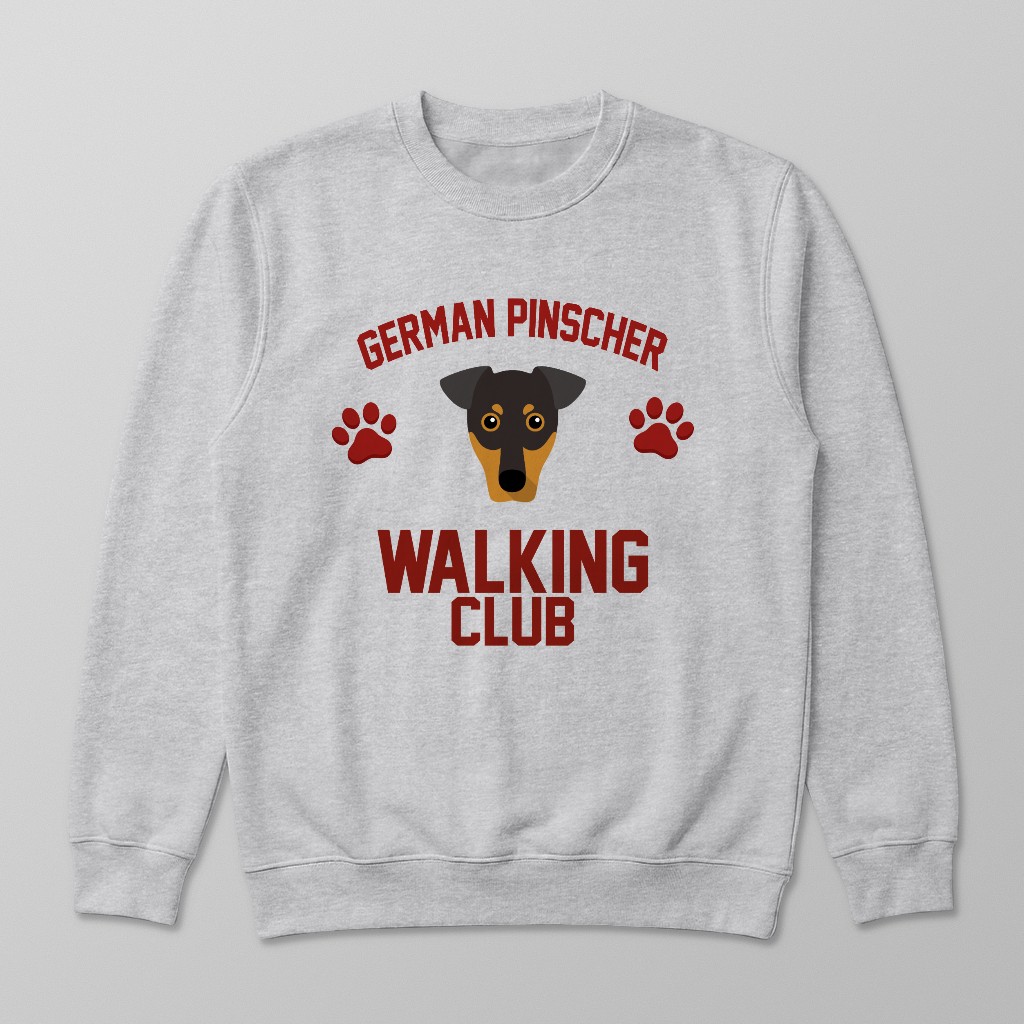 Walking Club: Personalized {breedFullName} Sweatshirt