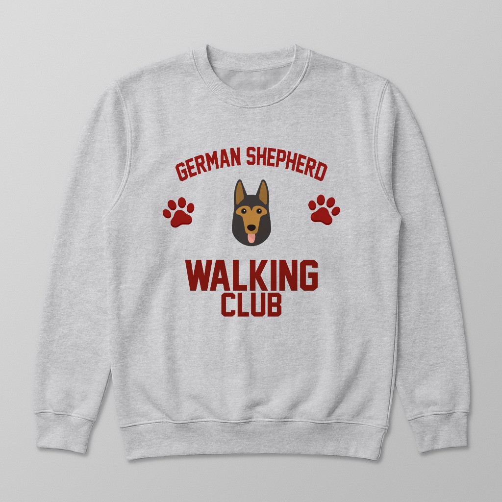 Walking Club: Personalized {breedFullName} Sweatshirt