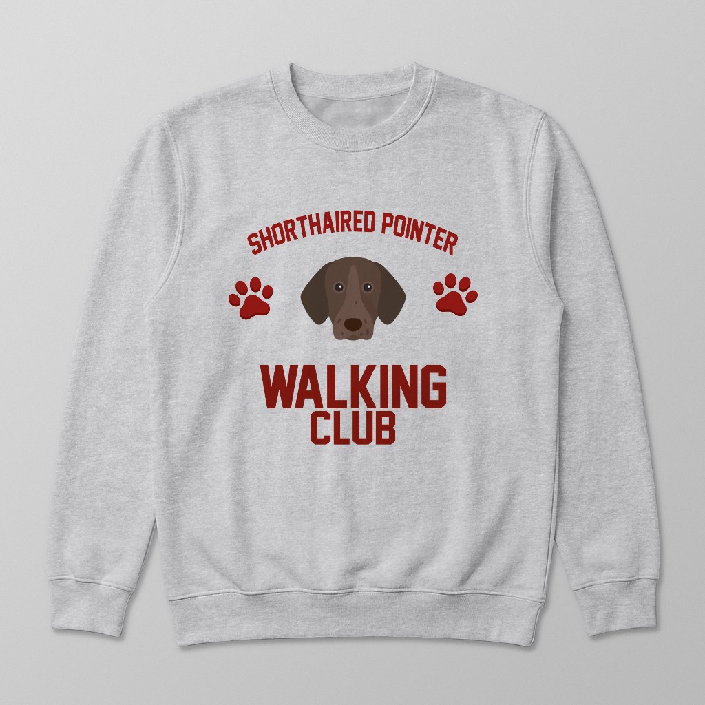 Walking Club: Personalized {breedFullName} Sweatshirt