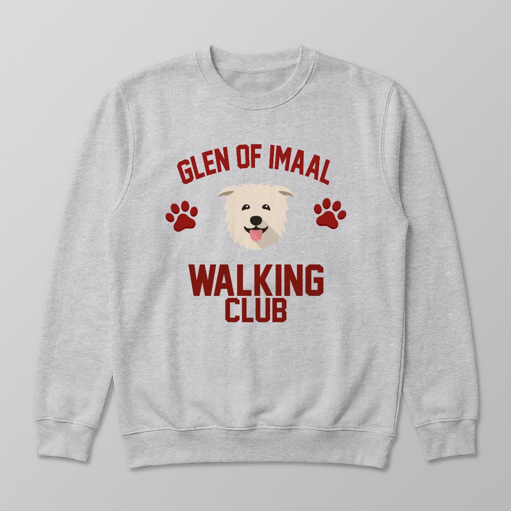 Walking Club: Personalized {breedFullName} Sweatshirt