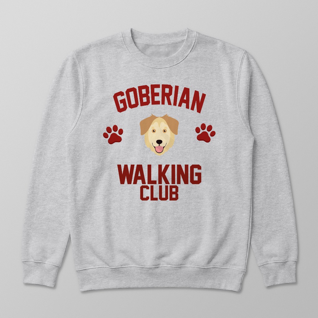 Walking Club: Personalized {breedFullName} Sweatshirt
