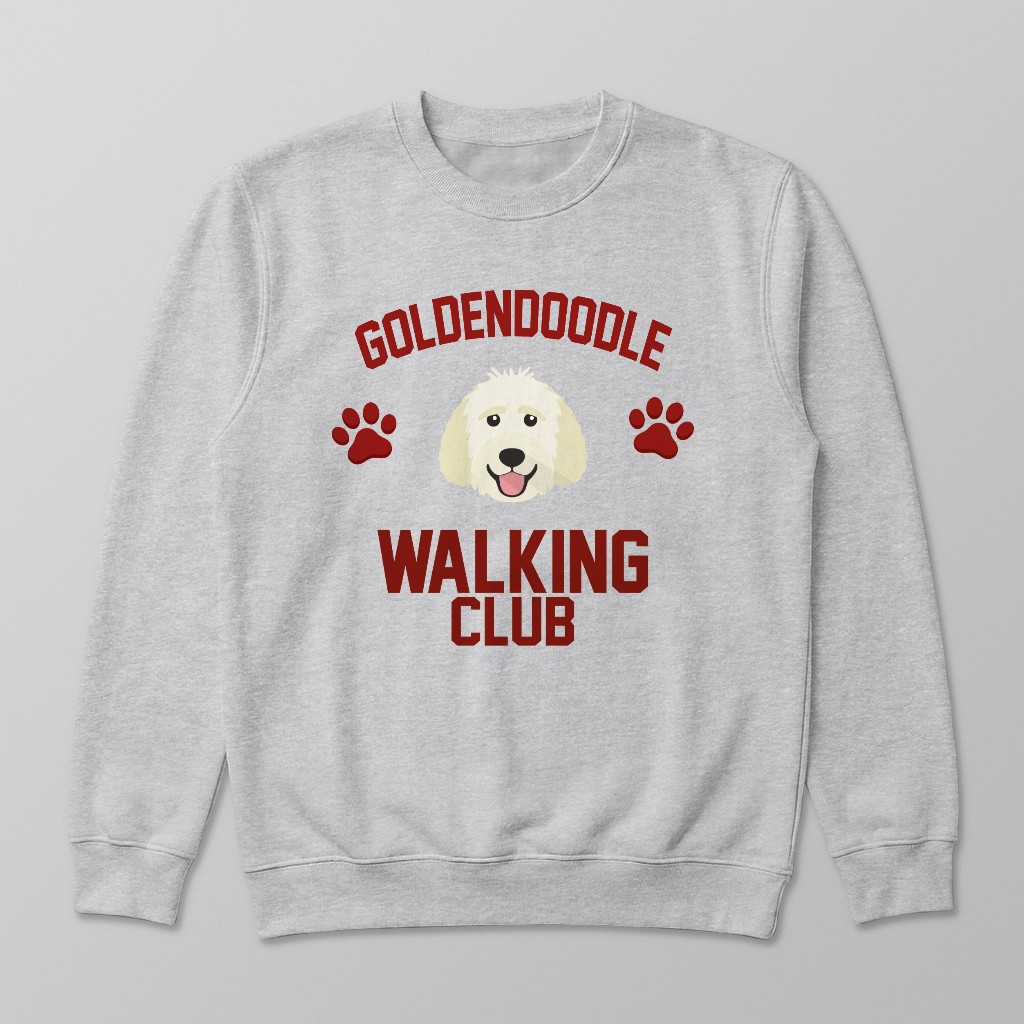 Walking Club: Personalized {breedFullName} Sweatshirt