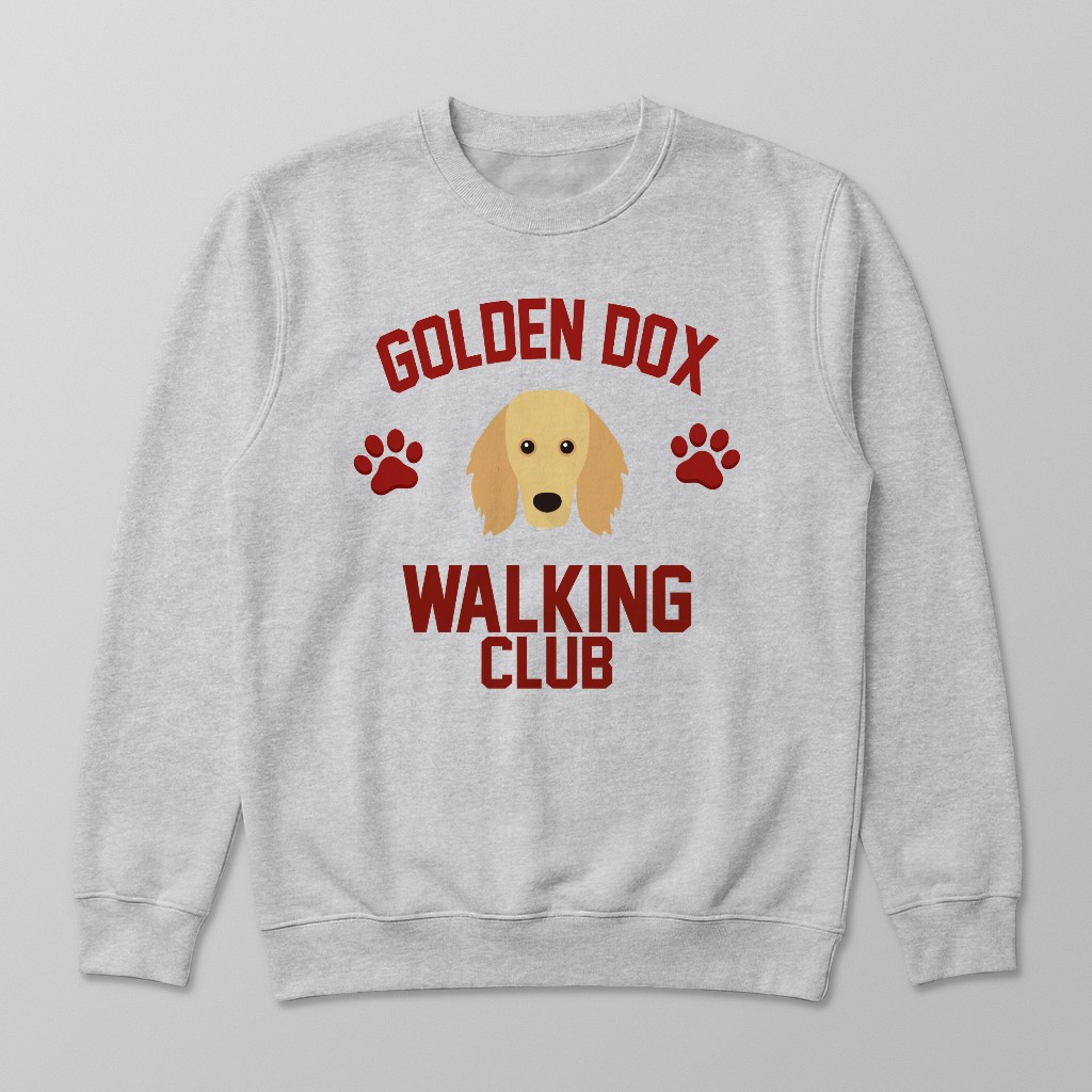 Walking Club: Personalized {breedFullName} Sweatshirt