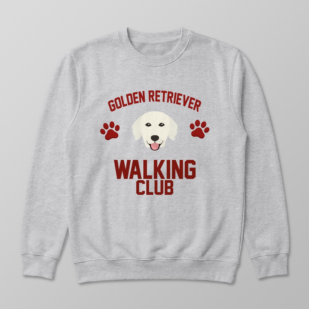 Walking Club: Personalized {breedFullName} Sweatshirt