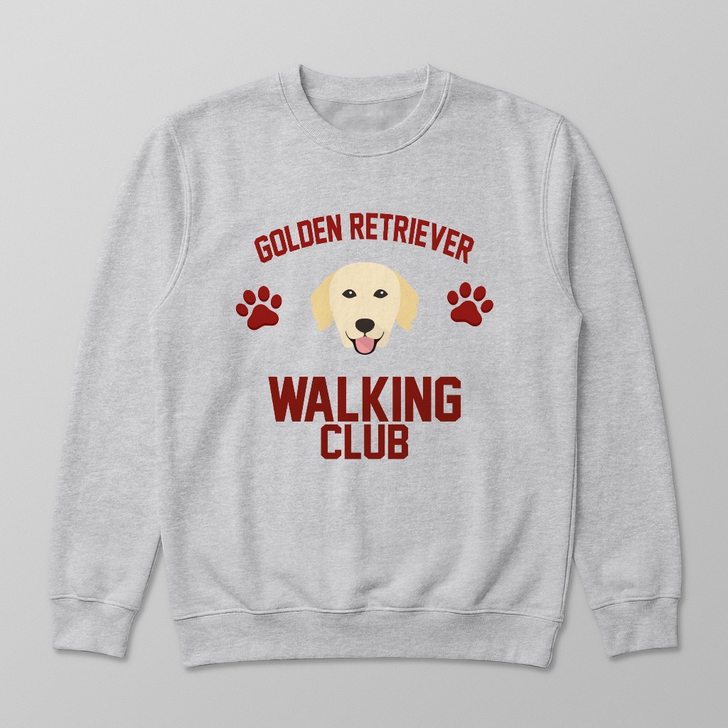 Walking Club: Personalized {breedFullName} Sweatshirt