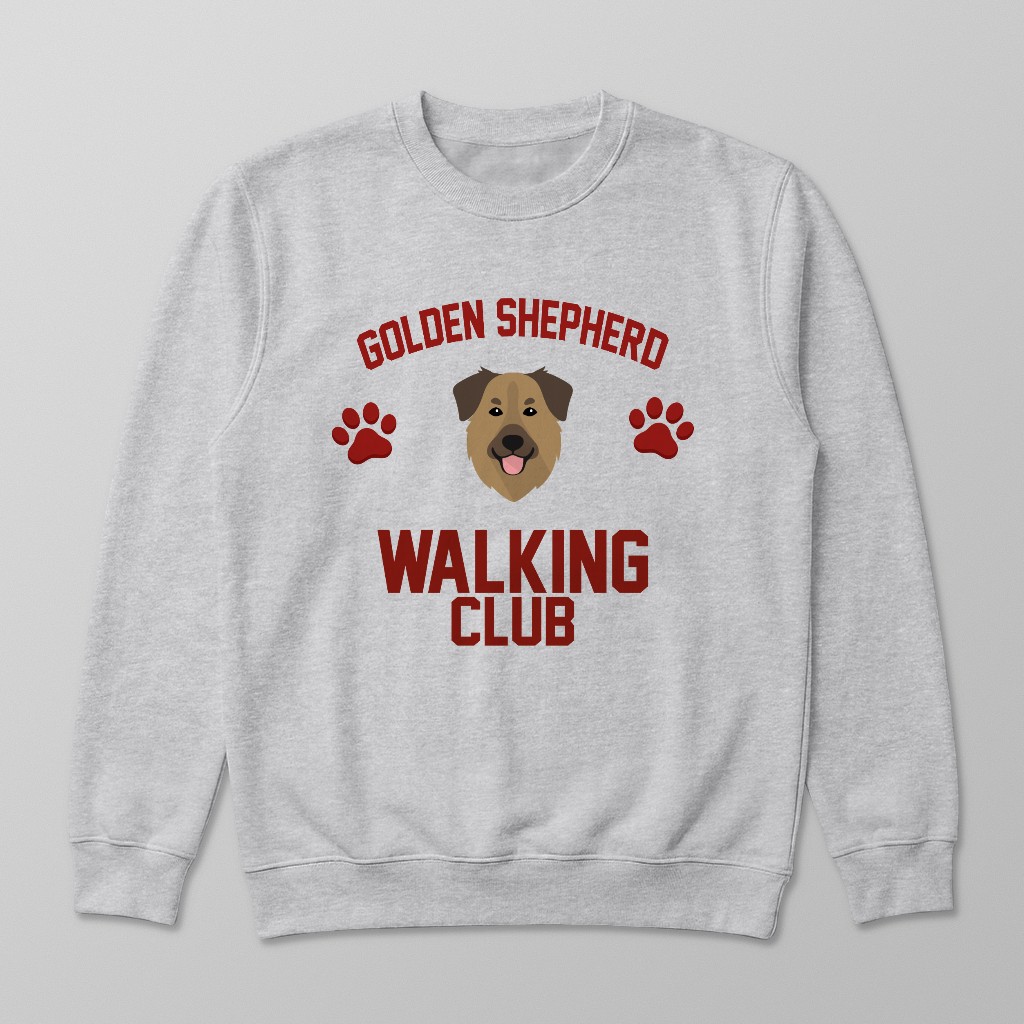 Walking Club: Personalized {breedFullName} Sweatshirt