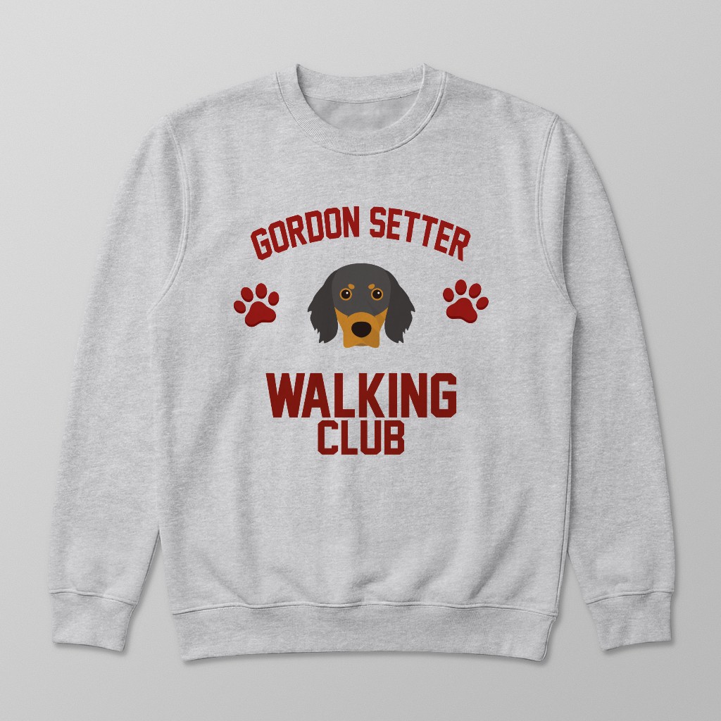 Walking Club: Personalized {breedFullName} Sweatshirt