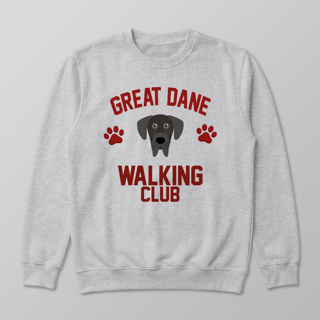 Walking Club: Personalized {breedFullName} Sweatshirt