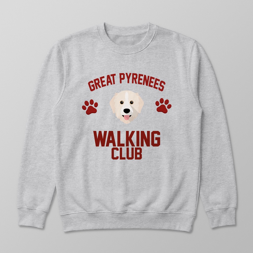 Walking Club: Personalized {breedFullName} Sweatshirt