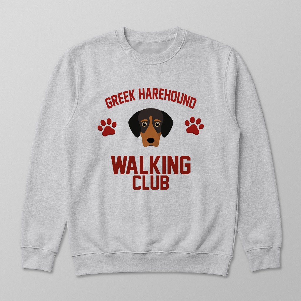 Walking Club: Personalized {breedFullName} Sweatshirt