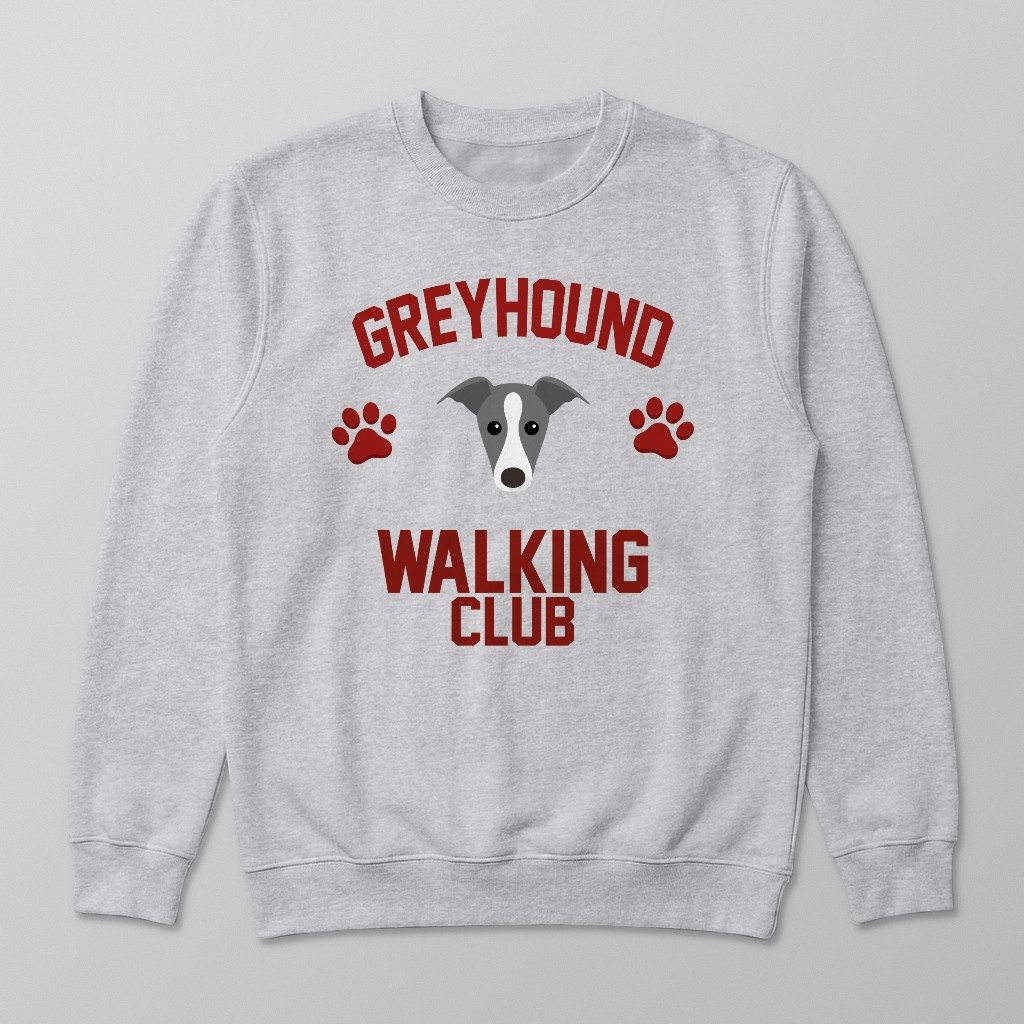 Walking Club: Personalized {breedFullName} Sweatshirt
