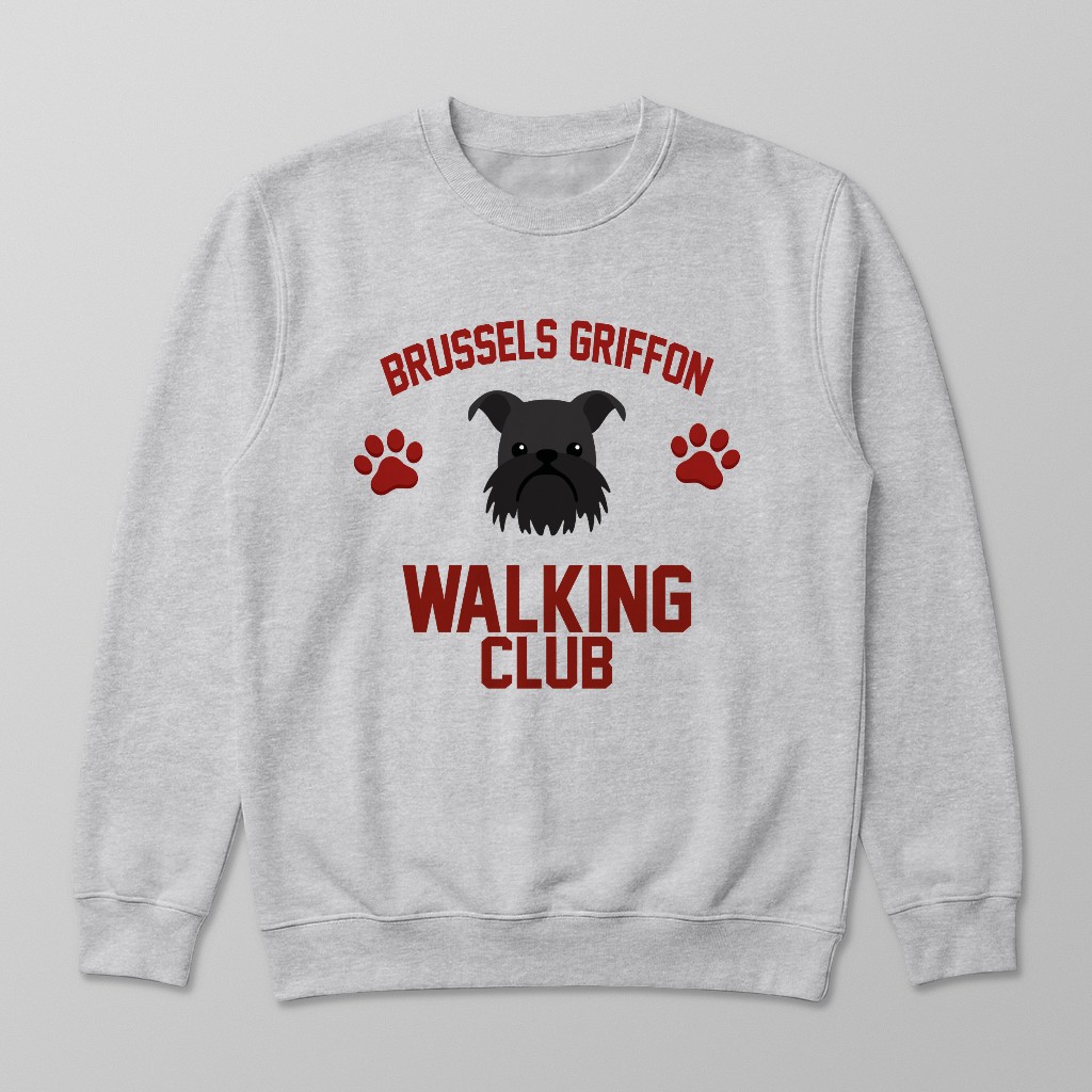 Walking Club: Personalized {breedFullName} Sweatshirt