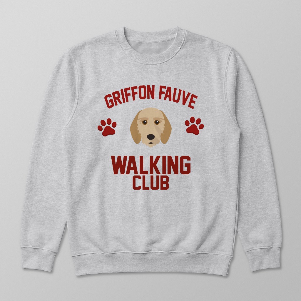 Walking Club: Personalized {breedFullName} Sweatshirt