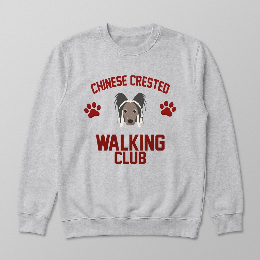 Walking Club: Personalized {breedFullName} Sweatshirt