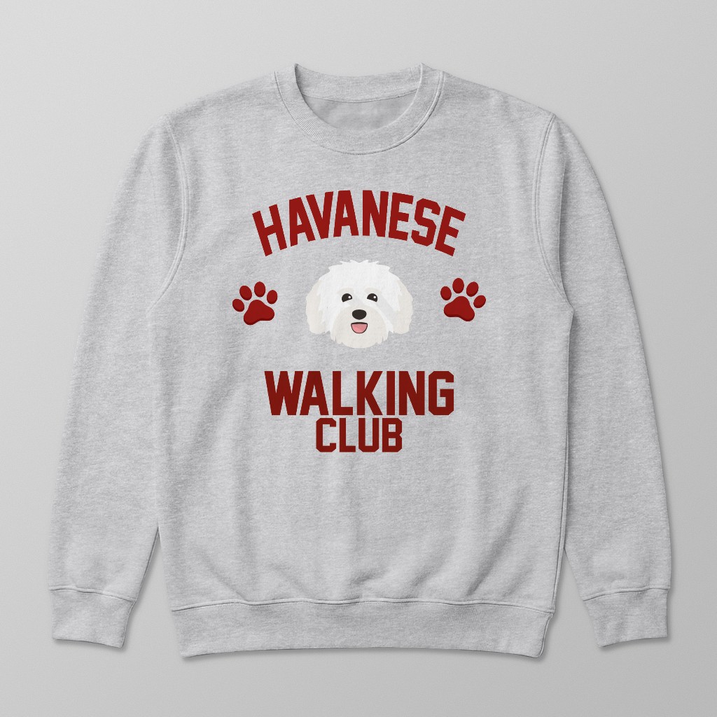 Walking Club: Personalized {breedFullName} Sweatshirt