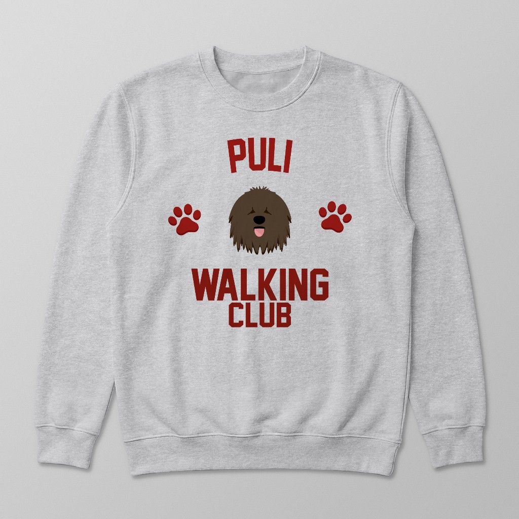 Walking Club: Personalized {breedFullName} Sweatshirt