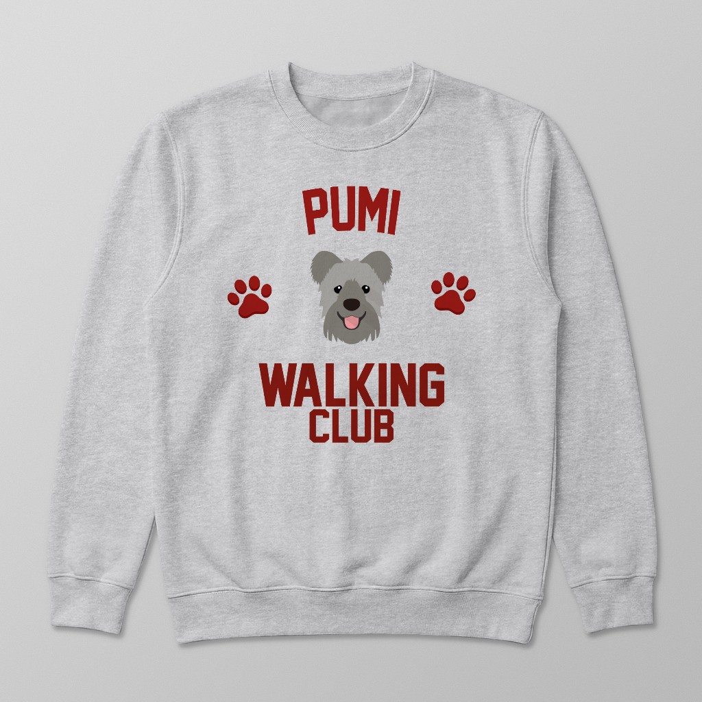 Walking Club: Personalized {breedFullName} Sweatshirt