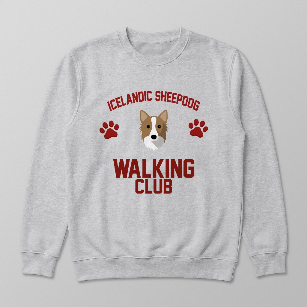 Walking Club: Personalized {breedFullName} Sweatshirt