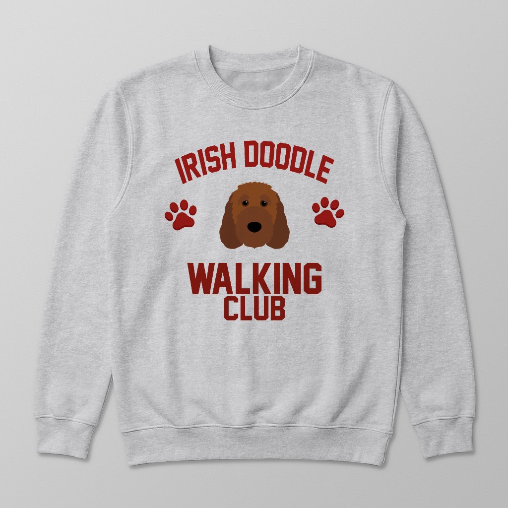 Walking Club: Personalized {breedFullName} Sweatshirt