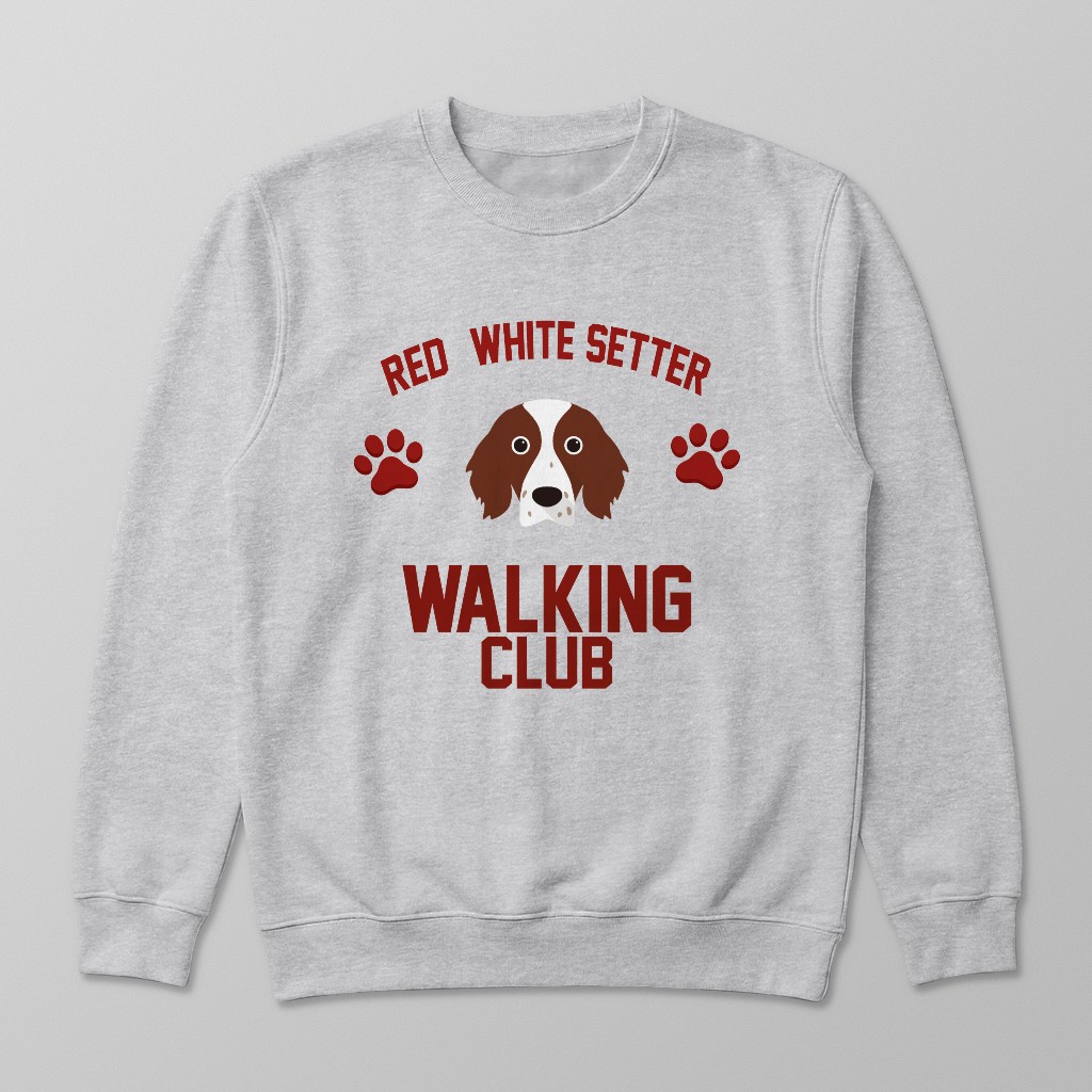 Walking Club: Personalized {breedFullName} Sweatshirt