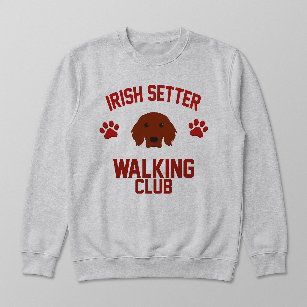 Walking Club: Personalized {breedFullName} Sweatshirt