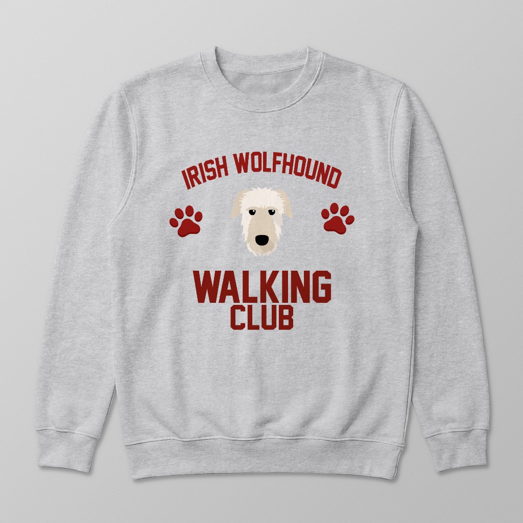 Walking Club: Personalized {breedFullName} Sweatshirt