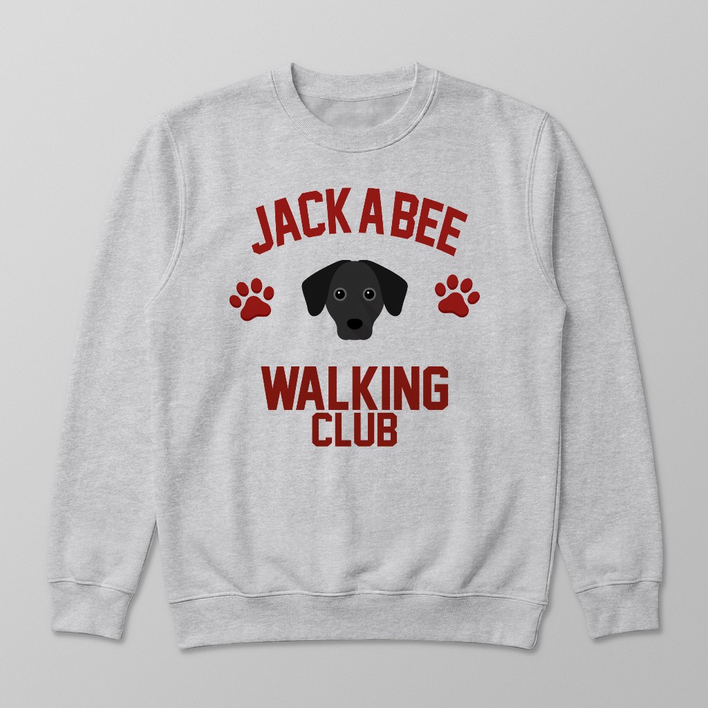 Walking Club: Personalized {breedFullName} Sweatshirt