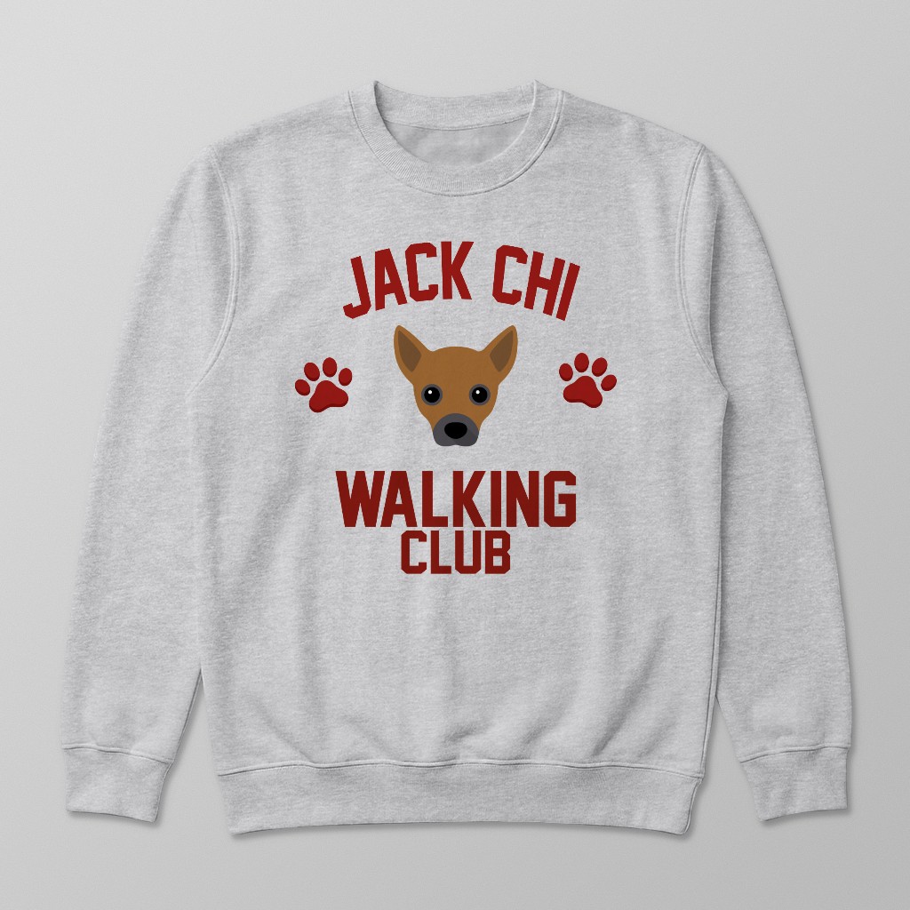 Walking Club: Personalized {breedFullName} Sweatshirt