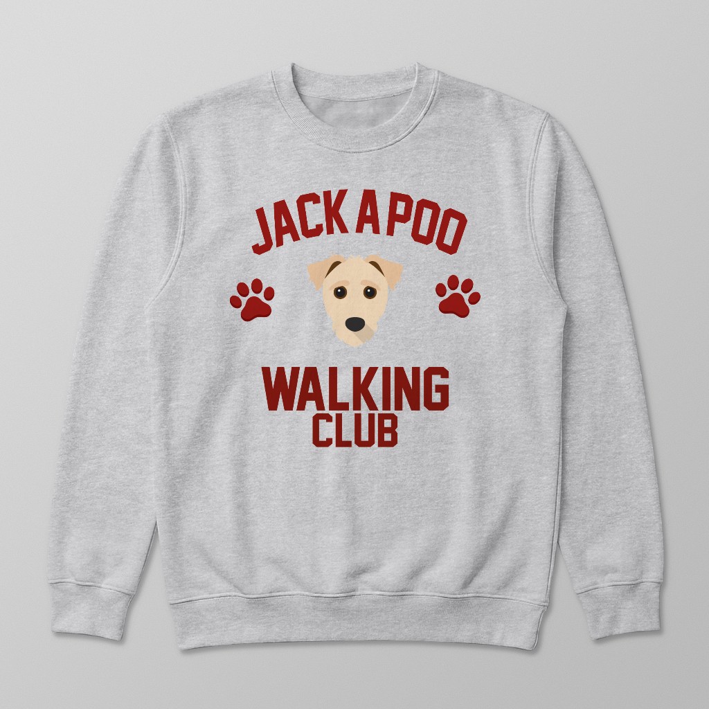 Walking Club: Personalized {breedFullName} Sweatshirt