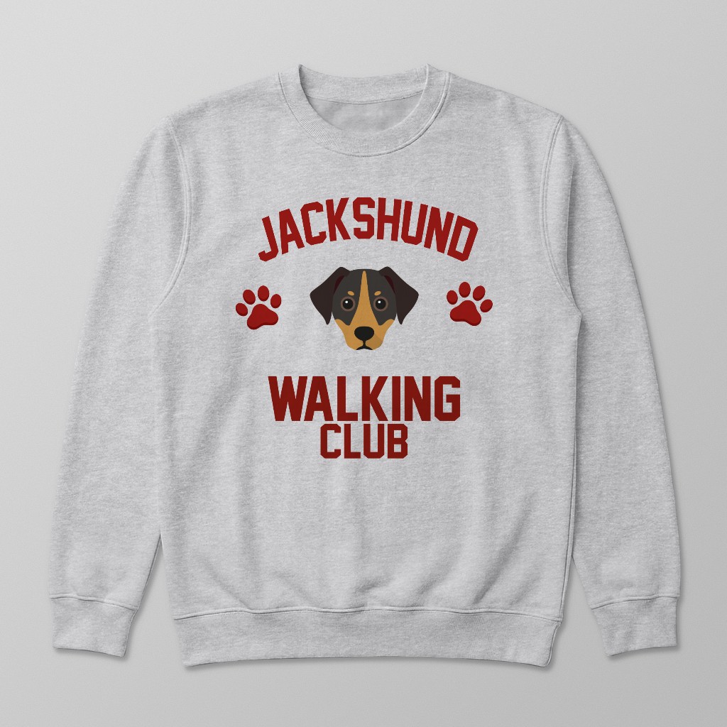 Walking Club: Personalized {breedFullName} Sweatshirt