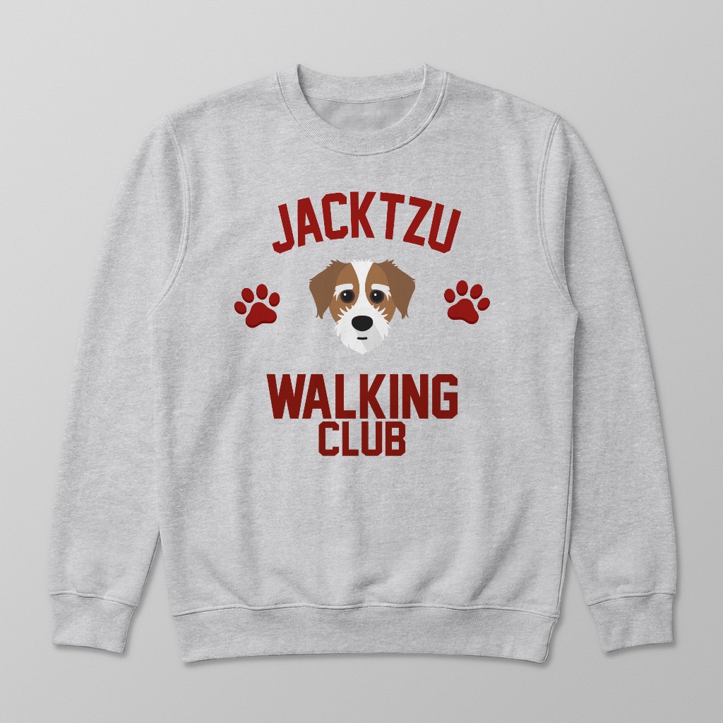 Walking Club: Personalized {breedFullName} Sweatshirt