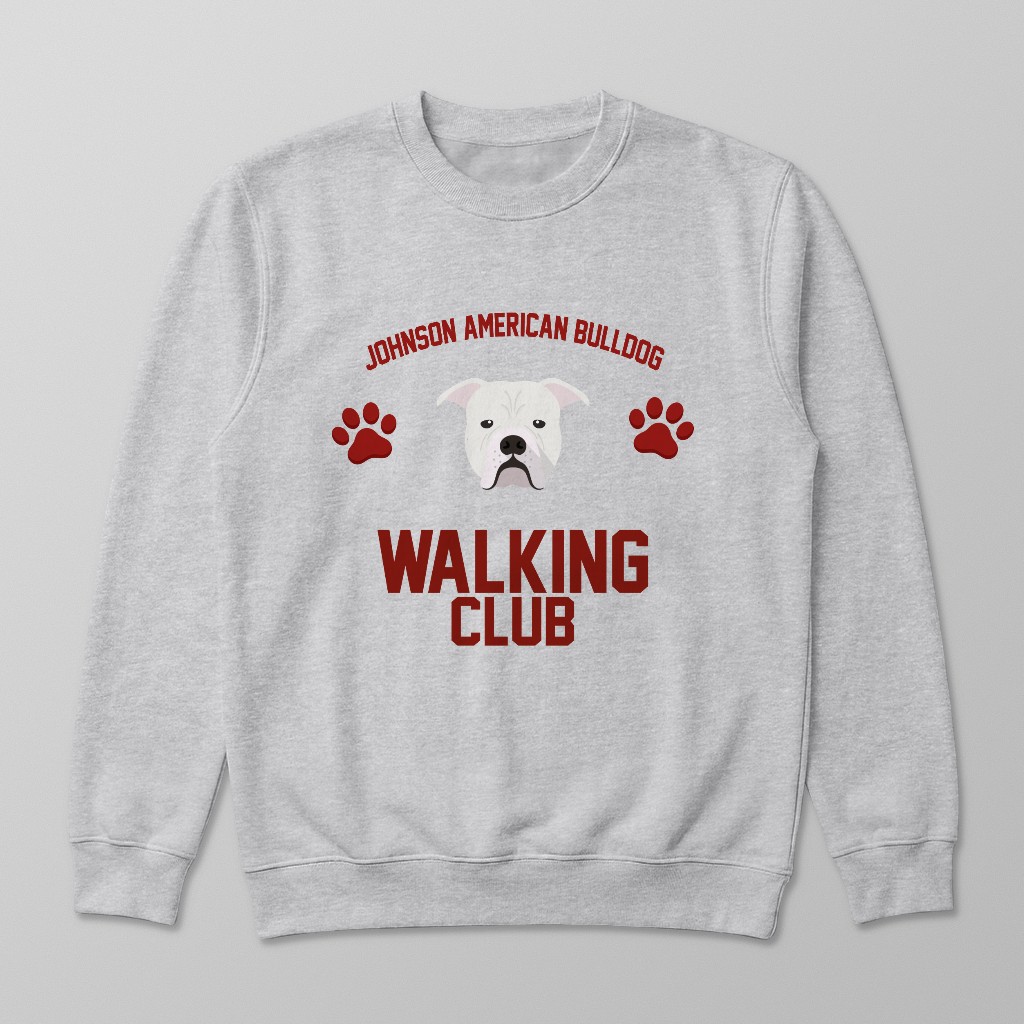 Walking Club: Personalized {breedFullName} Sweatshirt