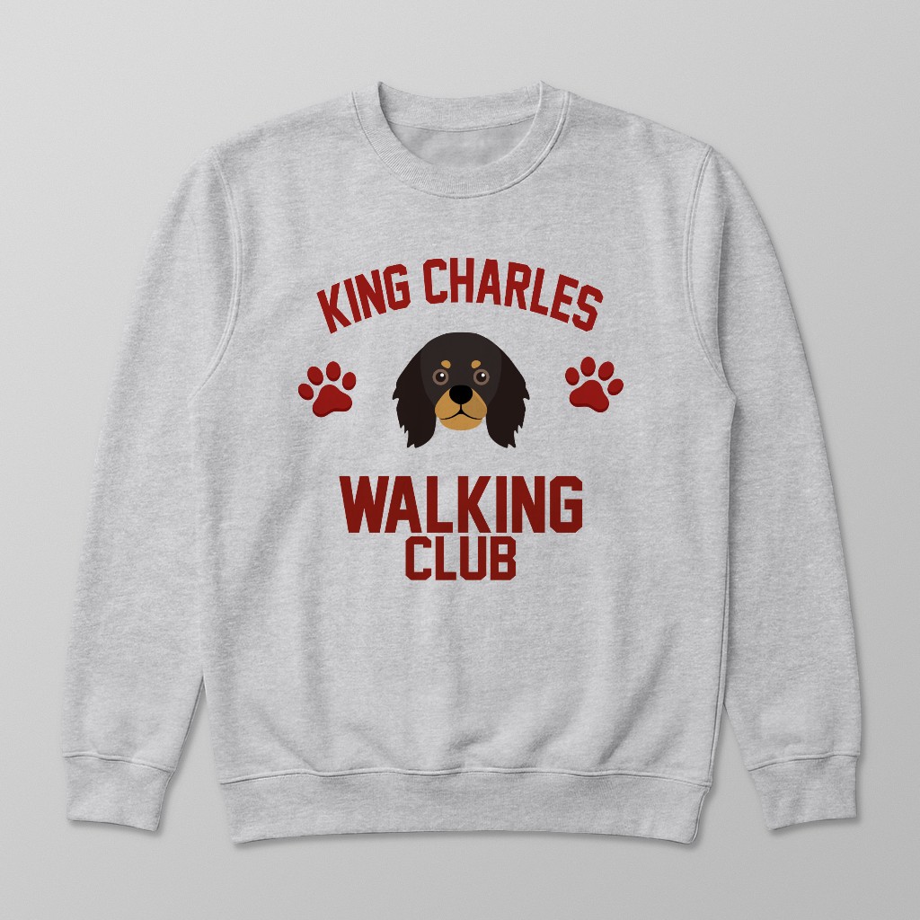 Walking Club: Personalized {breedFullName} Sweatshirt