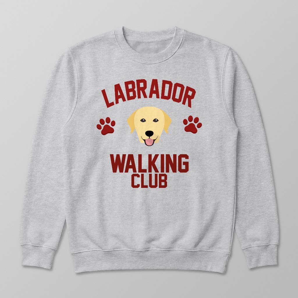 Walking Club: Personalized {breedFullName} Sweatshirt