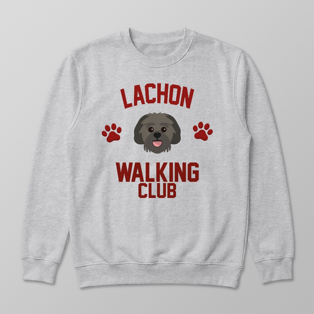 Walking Club: Personalized {breedFullName} Sweatshirt