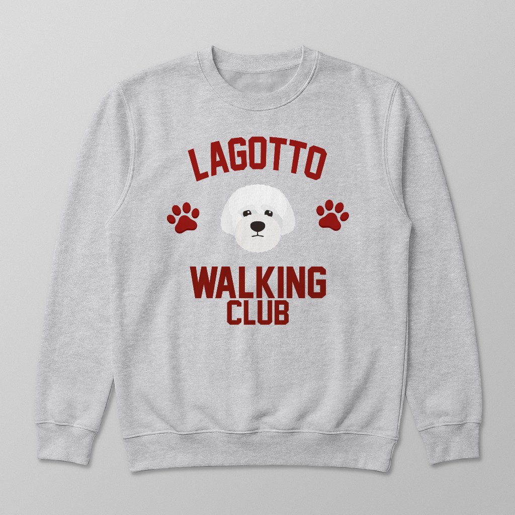 Walking Club: Personalized {breedFullName} Sweatshirt