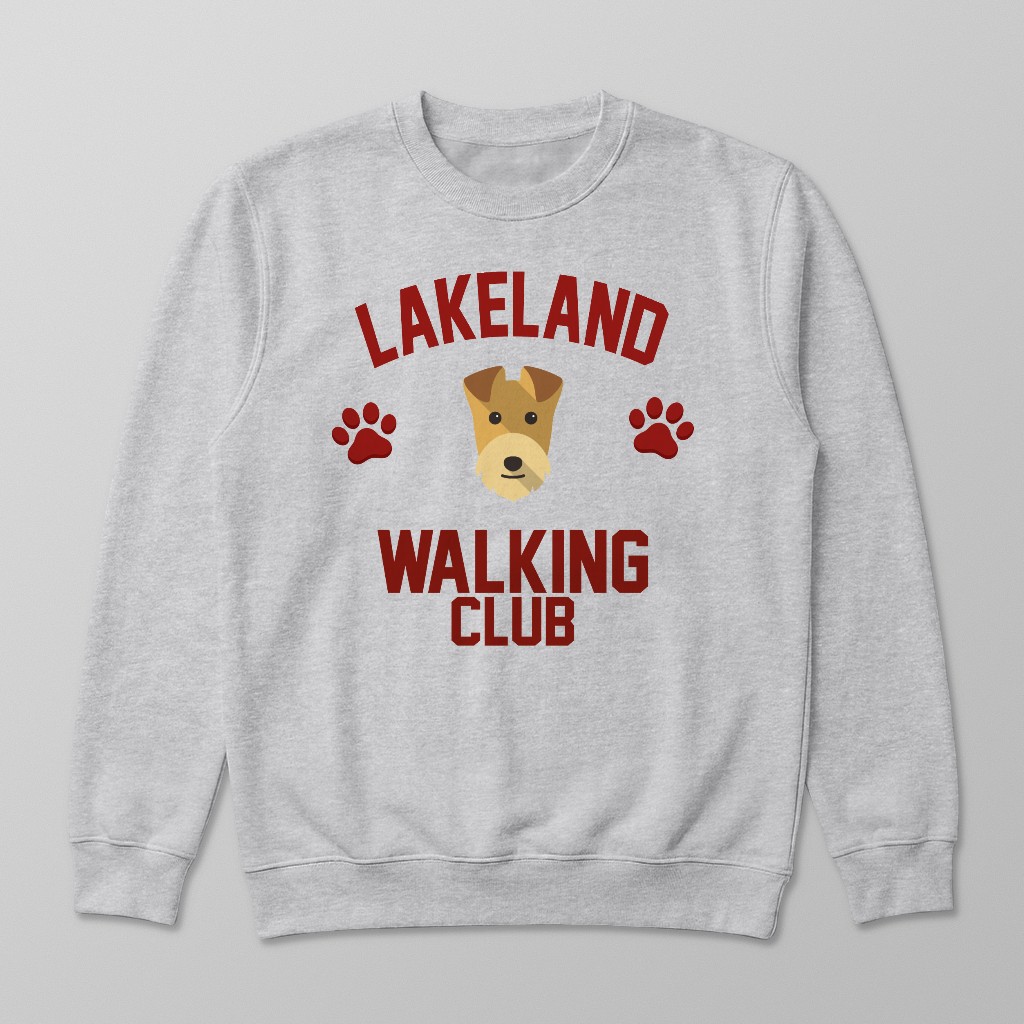 Walking Club: Personalized {breedFullName} Sweatshirt