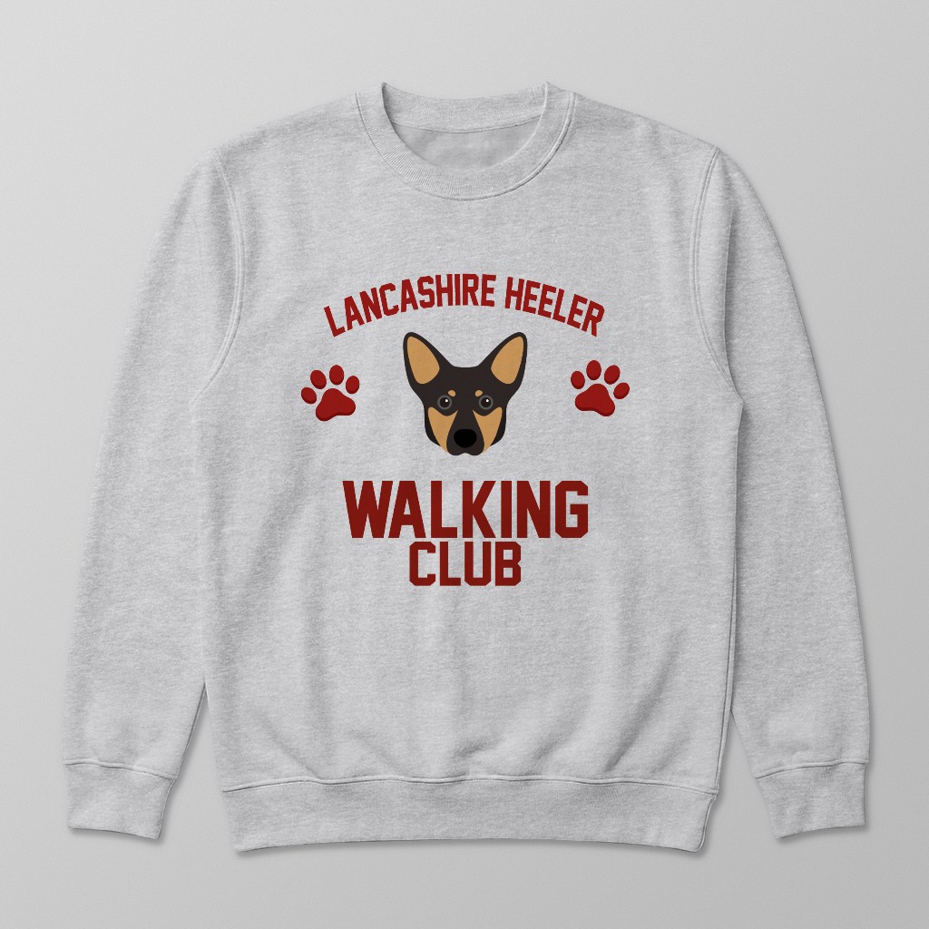 Walking Club: Personalized {breedFullName} Sweatshirt