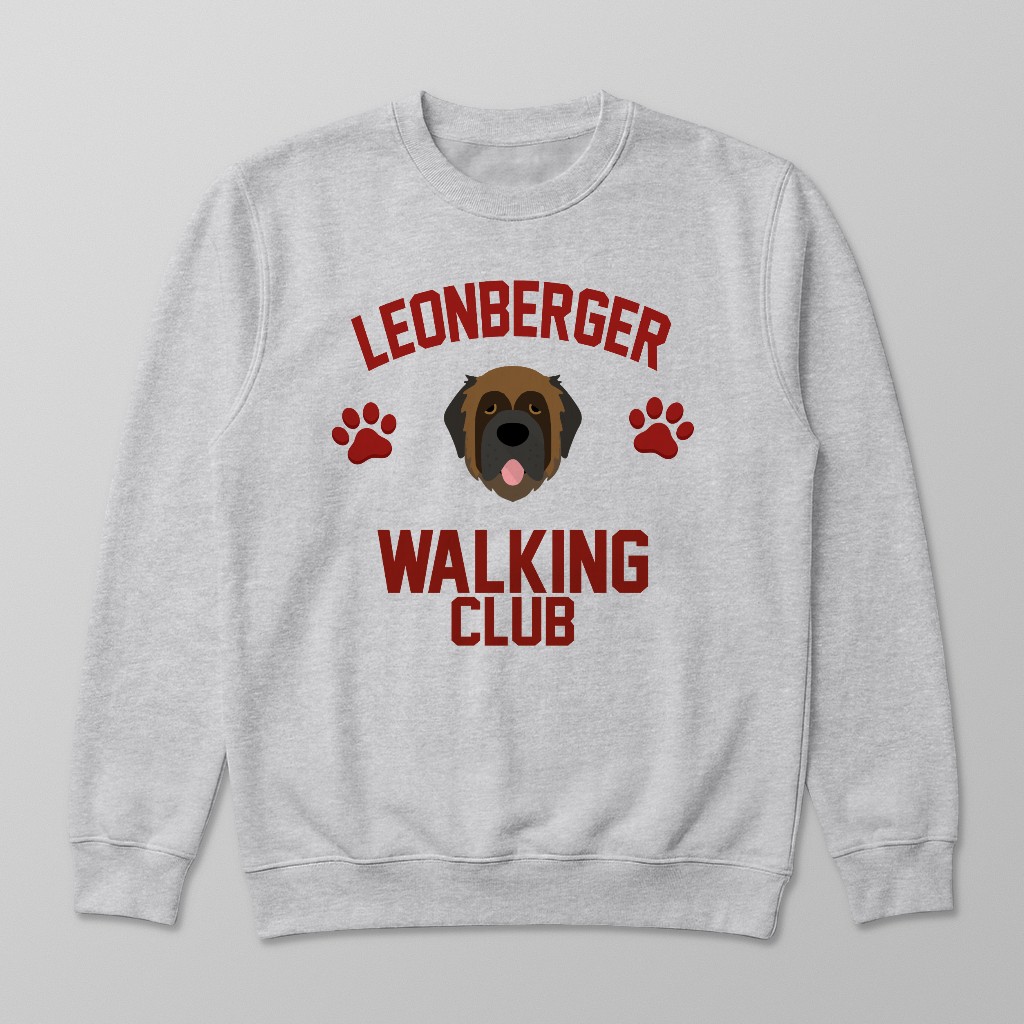 Walking Club: Personalized {breedFullName} Sweatshirt