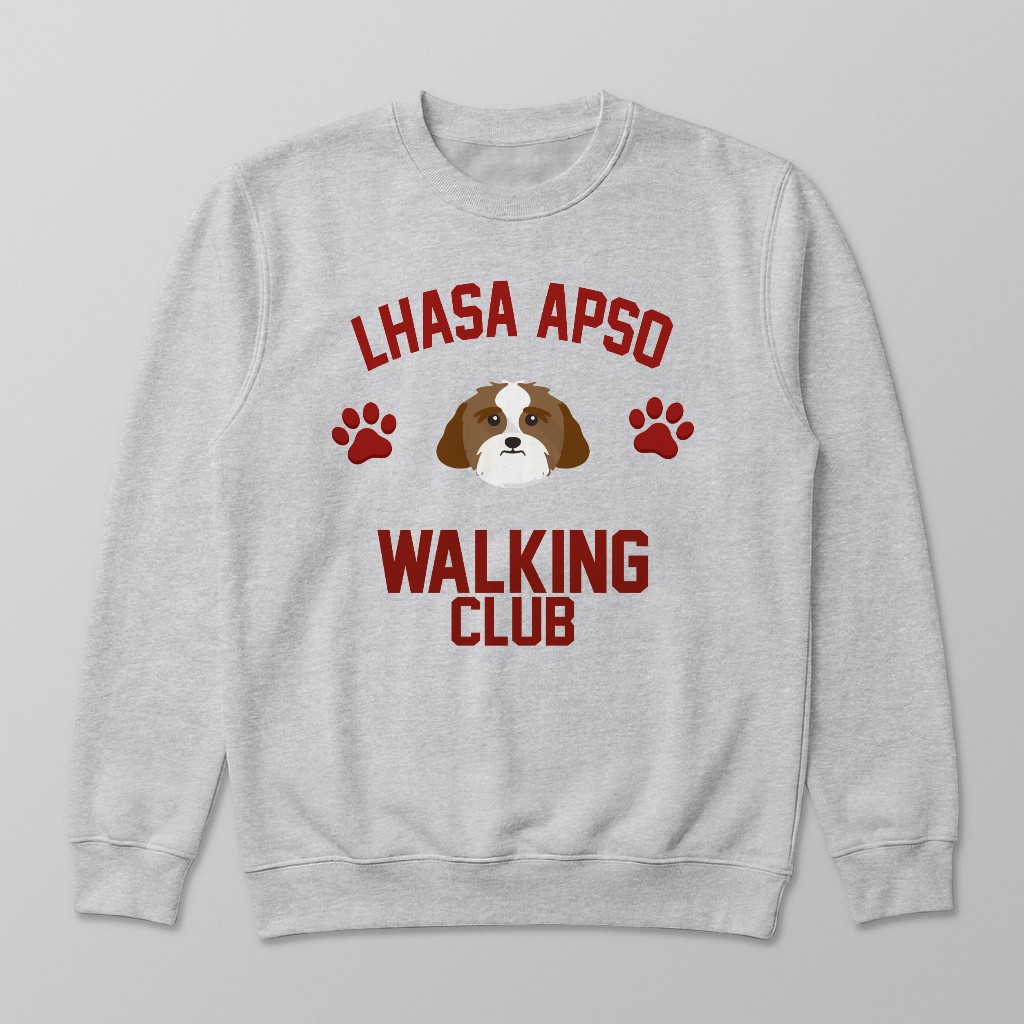 Walking Club: Personalized {breedFullName} Sweatshirt