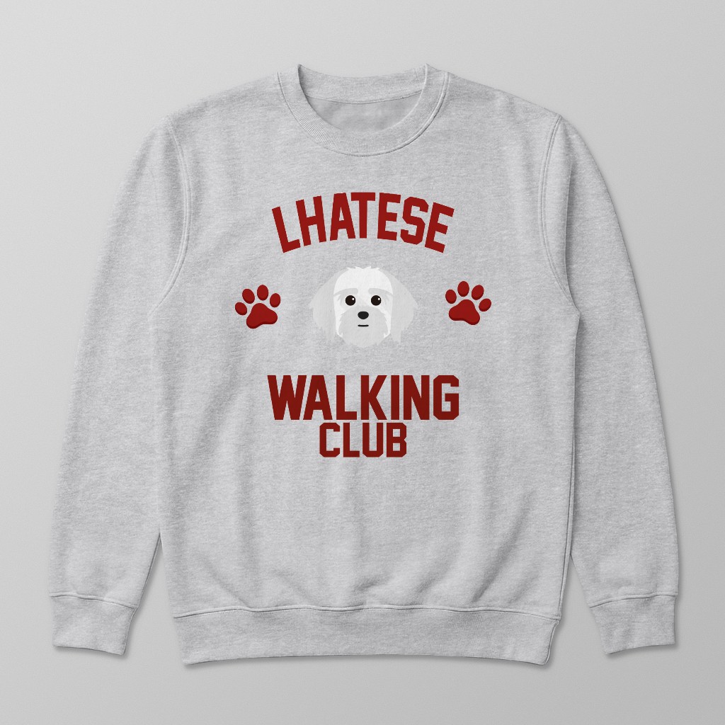 Walking Club: Personalized {breedFullName} Sweatshirt
