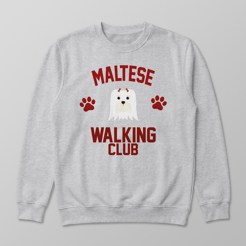 Walking Club: Personalized {breedFullName} Sweatshirt