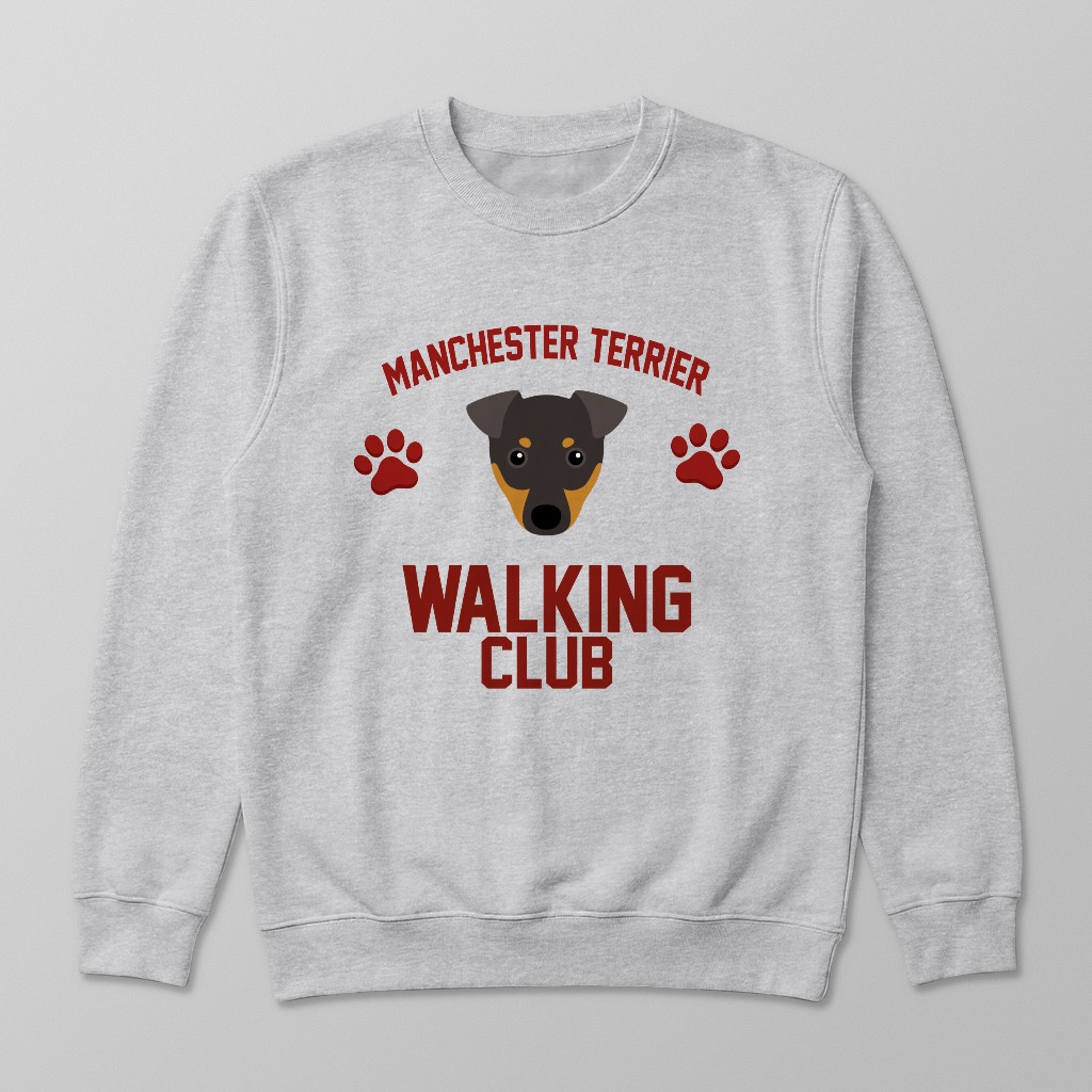 Walking Club: Personalised {breedFullName} Sweatshirt