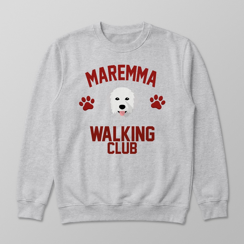 Walking Club: Personalized {breedFullName} Sweatshirt